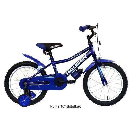 Hauser Puma 16" gyerekkerékpár kék