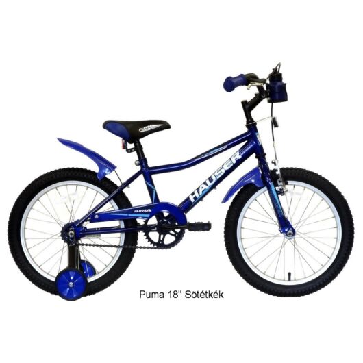 Hauser Puma 18" gyerekkerékpár kék