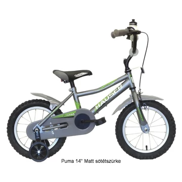 Hauser Puma 14" gyerekkerékpár mattszürke