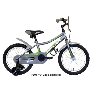 Hauser Puma 16" gyerekkerékpár mattszürke