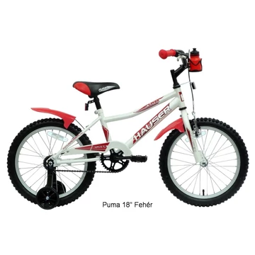 Hauser Puma 18" gyerekkerékpár fehér