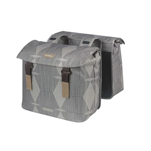 Basil dupla táska Elegance Double Bag, szürke 