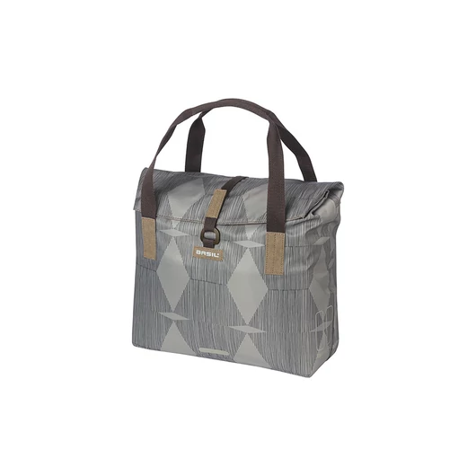 Basil egyoldalas táska Elegance Bicycle Shopper, szürke 